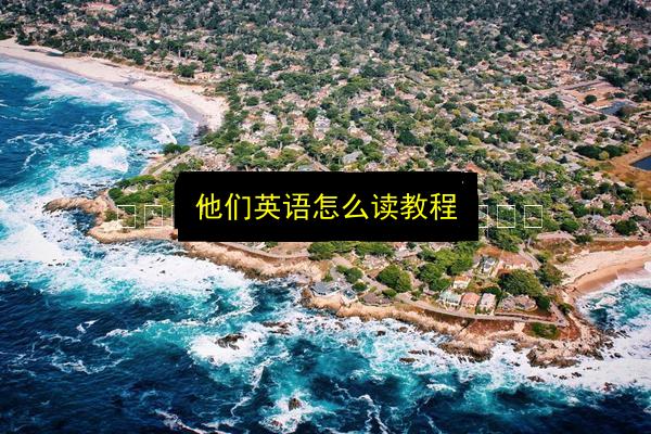 他们英语怎么读教程插图 文章配图