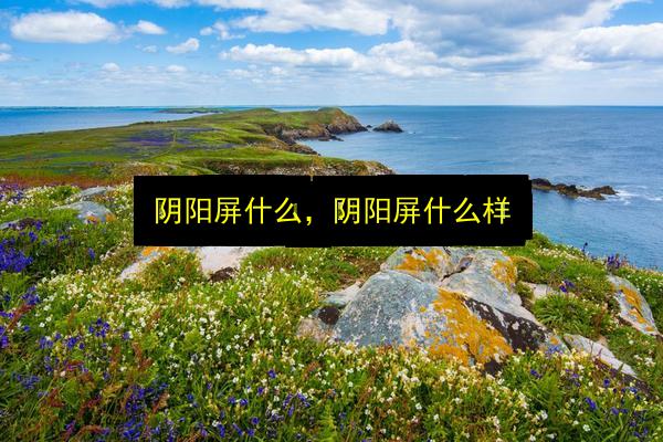 阴阳屏什么,阴阳屏什么样插图 文章配图