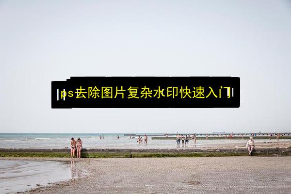 ps去除图片复杂水印快速入门插图 文章配图
