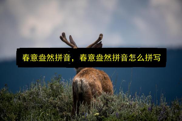 春意盎然拼音,春意盎然拼音怎么拼写插图 文章配图