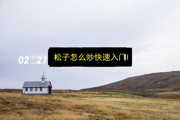 松子怎么炒快速入门插图 文章配图