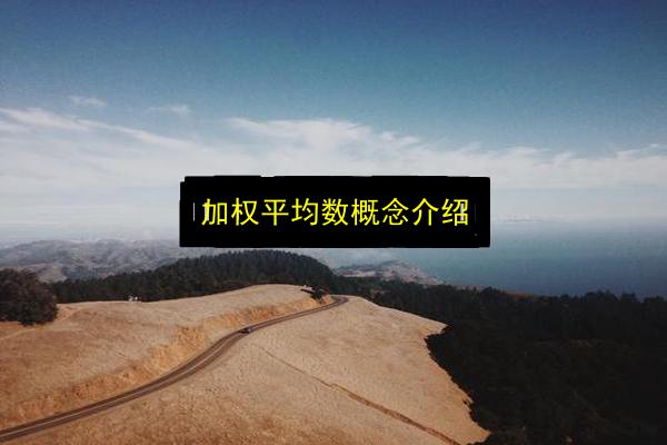 加权平均数概念介绍插图 文章配图