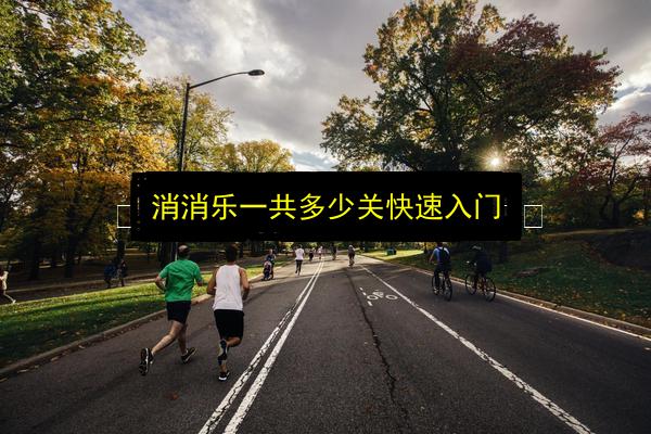 消消乐一共多少关快速入门插图 文章配图