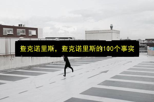 查克诺里斯,查克诺里斯的100个事实插图 文章配图