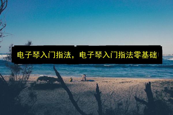 电子琴入门指法,电子琴入门指法零基础插图 文章配图